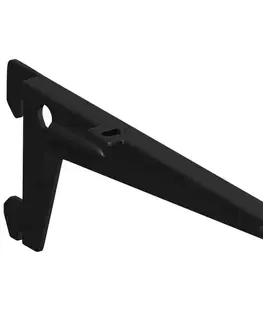 Bočný nosník 180 mm čierny matný 1 pár