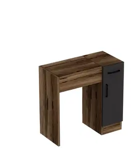 Kozmetický stôl Inci Light Walnut