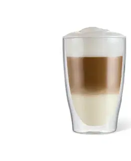 2 dvojstenné poháre na latte macchiato