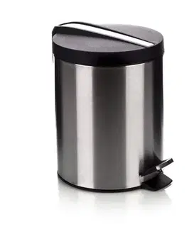 BANQUET Solis New Nerezový nášľapný kôš 12 l, 12 l