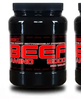 1+1 Zadarmo: Amino BEEF 5000 od Best Nutrition 500 tbl + 500 tbl