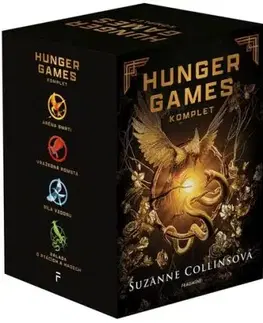 Hunger Games – komplet, 1.-4.díl - box - Suzanne Collins