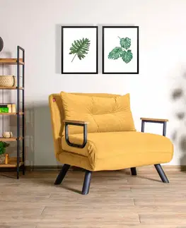 Kreslo Sando Single Mustard
