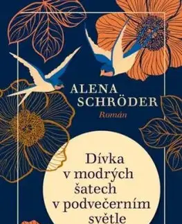 Dívka v modrých šatech v podvečerním světle - Alena Schröder