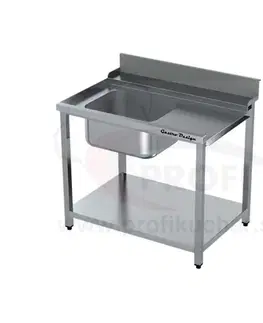  Vstupný stôl k priebežnej umývačke ARISTARCO® – s drezom 800mm