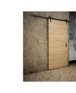 KIER Posuvné dvere RETRO | 70 cm Farba: jaseň tmavý