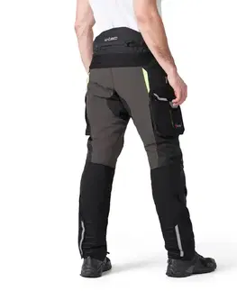 W-TEC Daimick kalhoty čierno-šedá - 5XL