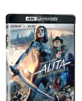 Alita: Bojový Anděl 2BD (UHD+BD)
