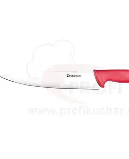 STALGAST HACCP-Nôž, červený, 22cm