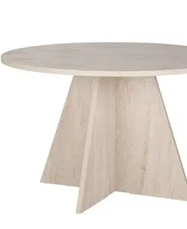 Jedálenský stôl ORIGAMI Travertine
