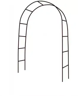 Pergola GA-A 133x38x240 čierna kov