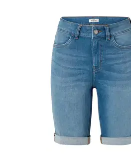 Džínsové bermudy – strih »Lea«, svetlomodrý denim
