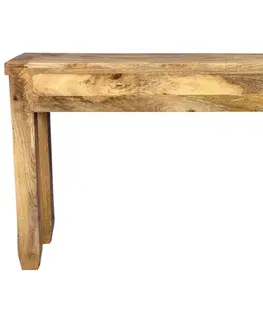 Konzolový stolík Devi 110x76x40 indický masív mango