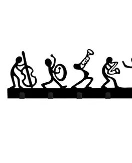 Kovový háčik na stenu Music Band