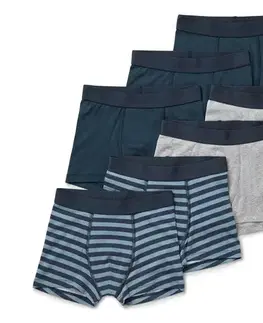 Detské boxerky, 7 ks, prúžkované