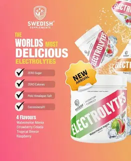 Electrolytes Clear - Swedish Supplements 240 g Raspberry