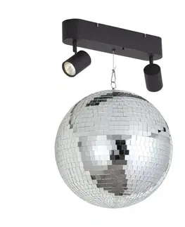 Retro závesná lampa Disko guľa Vrátane LED 2-svetelná s diaľkovým ovládaním - Discoball