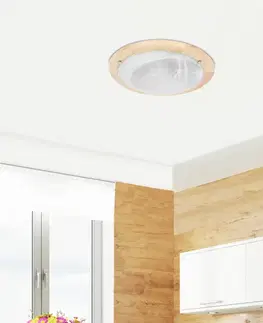 Stropné svietidlo Bambusové stropné svietidlo Drevené Štandardné 2X60 W E27 Borovicové