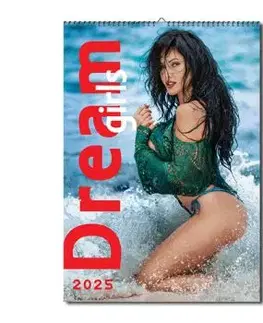 Nástenný kalendár Dream girls 2025