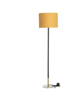 Dekoria Stojacia lampa Hailey Yellow 163cm, 40 x 163 cm