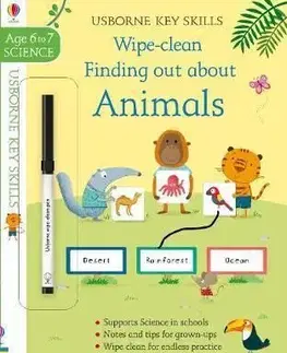 Wipe-Clean Finding Out About Animals 6-7 - Hannah Watson