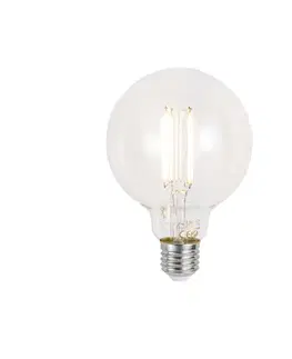 Inteligentná stmievateľná LED žiarovka E27 G95 číra 7W 806 lm 2700-6500K Zigbee