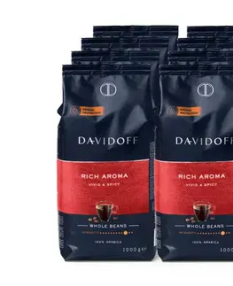 DAVIDOFF CAFÉ Rich Aroma - 8 x 1 kg zrnkovej kávy