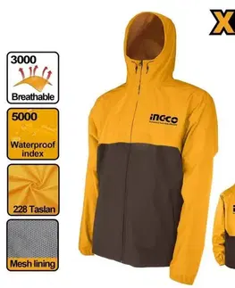 INGCO Bunda nepremokavá INGCO, veľkosť XXL