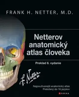 Netterov anatomický atlas človeka 6. vydanie - Frank H. Netter