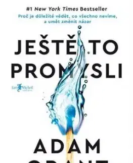 Ještě to promysli - Adam Grant