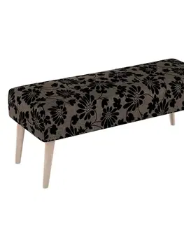 Dekoria Lavica natural, hnedá a čierna, 100 x 40 x 40 cm, Living 2, 162-10
