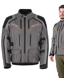 W-TEC Smackton bunda čierno-zelená - XL