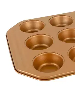 MAKRO - Forma na muffiny 12ks GOLD