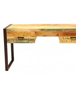 Písací stôl 160x76x70 Retro recyklované mango