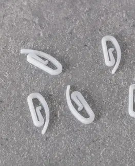 Dekoria Háčik na slimáky Premium biely, 0,3 x 1 x 2,7 cm