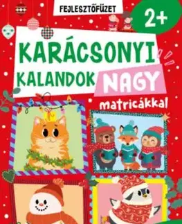 Karácsonyi kalandok - nagy matricákkal