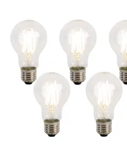 Sada 5 stmievateľných LED žiaroviek E27 s 3 stupňami A60 5W 700 lm 2700K