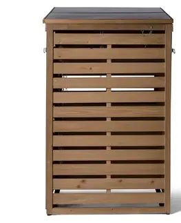 Dvojitý box na smetný kôš s univerzálnymi možnosťami umiestnenia, 2x 240 l
