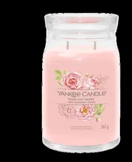 Sviečka veľká Yankee candle Fresh Cut Roses