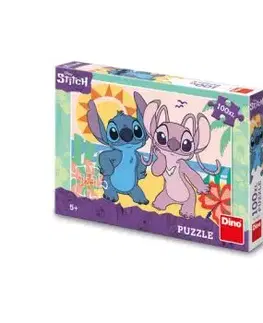 Puzzle Stitch na pláži 100 XL Dino