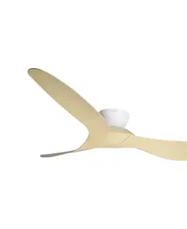 Lucci Air 514031 - Stropný látor KOTARA, priemer 137 cm, béžová/biela + diaľkové ovládanie 514031