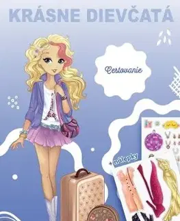 Krásne dievčatá – cestovanie + nálepky