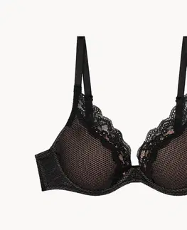 Podprsenka Passionata Padded Plunge »Brooklyn«, čierna