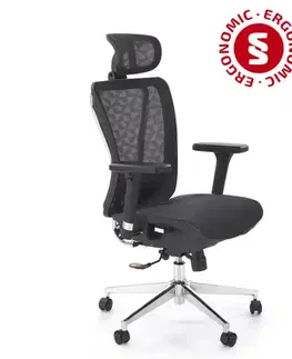 Otočná stolička Vixen čierna