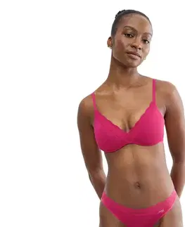 Podprsenka sloggi GO Blush PU Bra, farba bobuľového ovocia