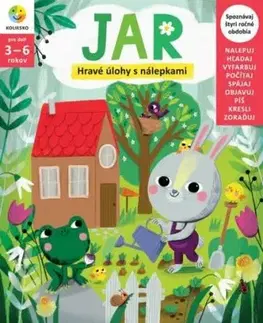 Jar – hravé úlohy s nálepkami - Slávka Stankovičová, Zuzana Molnárová