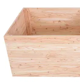 Vyvýšený záhon PREMIUM smrekovec 160 x 70 x 50 cm Rojaplast