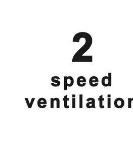  2 rýchlostný ventilátor