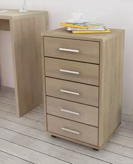 Kancelársky kontajner DTD / MDF Dekorhome