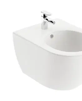 Ravak X01517 - Závesný bidet UNI CHROME keramika/biela X01517